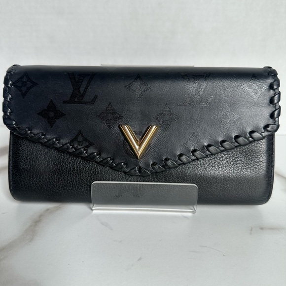 Authentic Louis Vuitton Cuir wallet W/COA - Picture 3 of 16